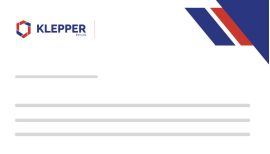 Klepper Word Header